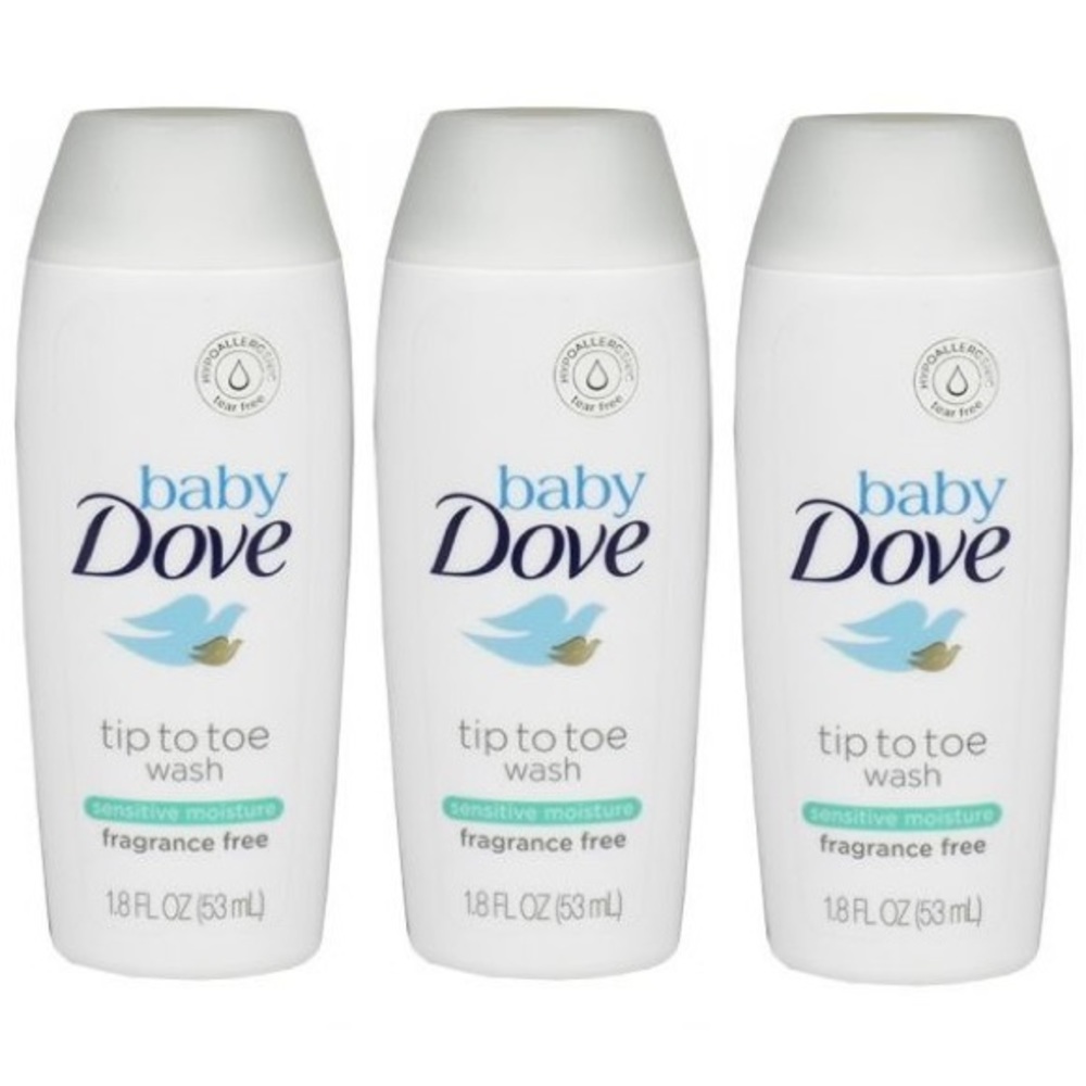 BABY DOVE SENSITIVE MOISTURE TIP TO TOE BABY WASH
